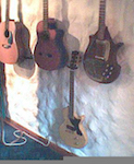 1973 Martin D-28-12 & Jose Ramirez 2CWE & Danelectro/Coral Sitar & 1957 Gibson Les Paul TV model